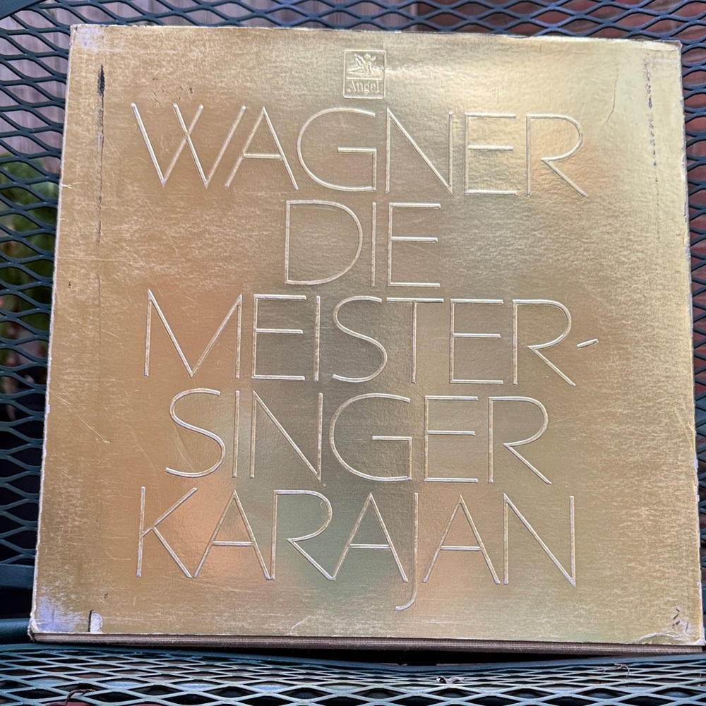 Angel Gold Wagner Die Meistersinger LP 33 Box Set